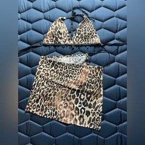 Custom cheetah festival set Rave